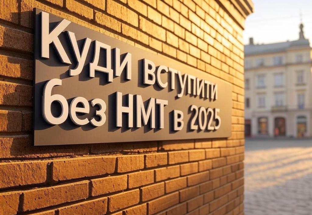 Куди вступити без НМТ в Києві в 2025