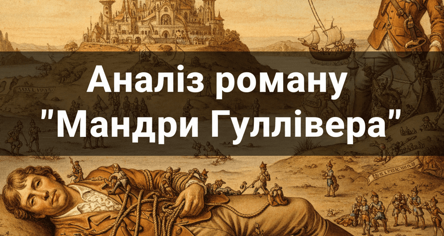 Аналіз роману "Мандри Гуллівера" Джонатана Свіфта. Сатира, головний герой, алегорія