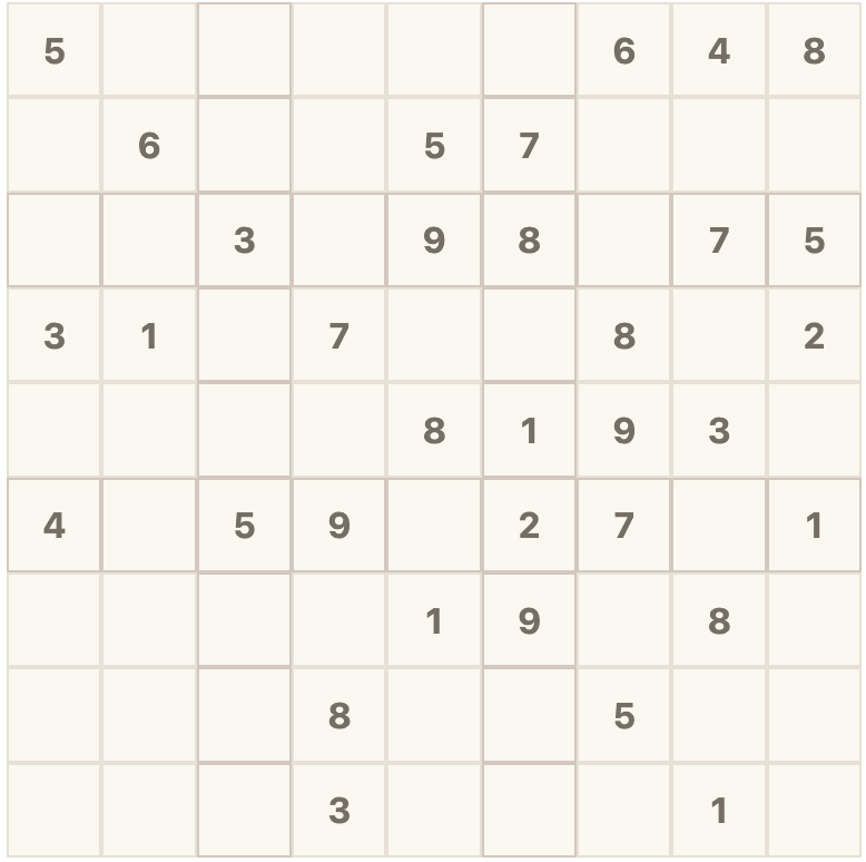 Судоку - класична головоломка для дітей