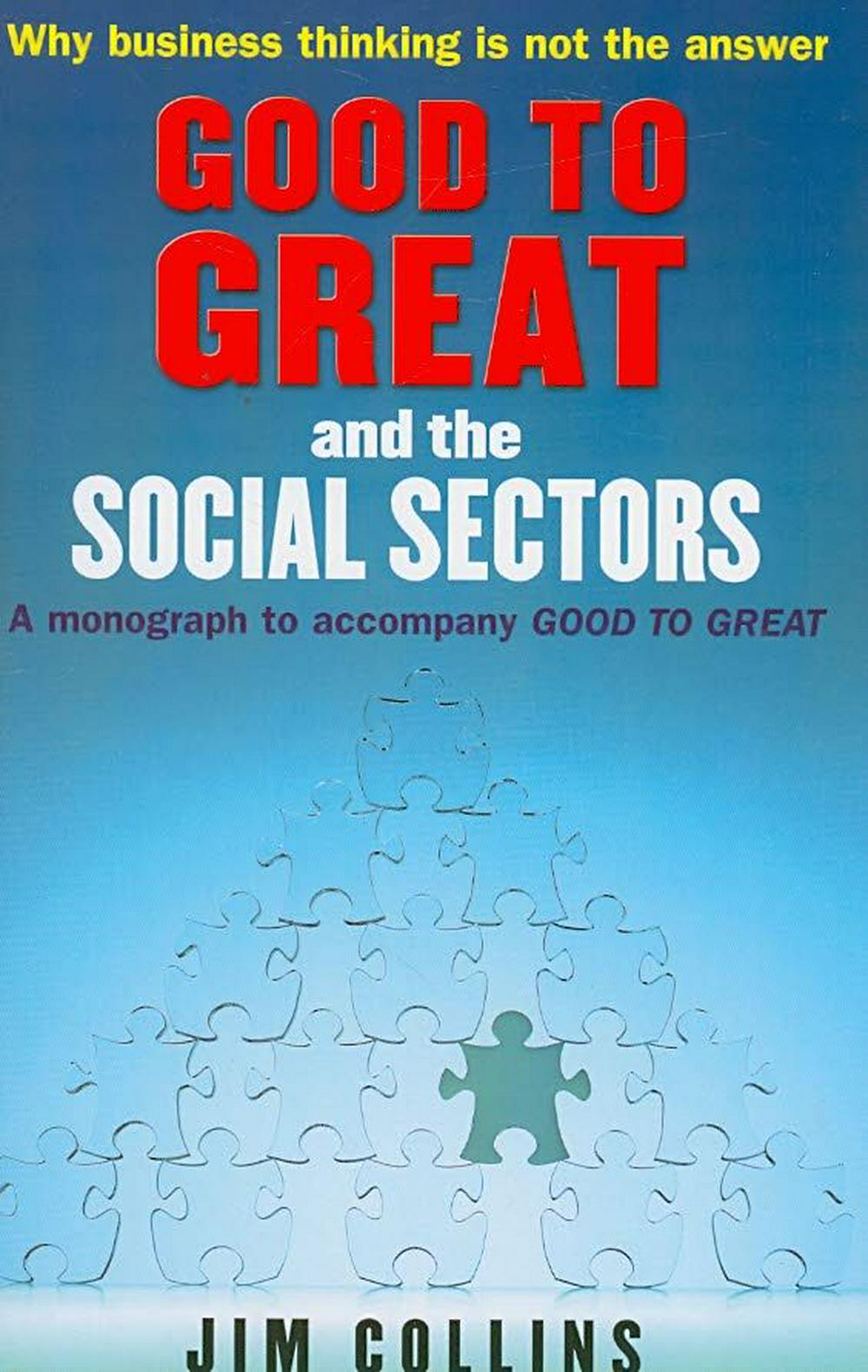 Обкладинка книги Good to Great and the Social Sectors