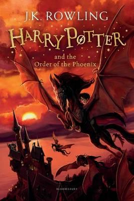 Обкладинка книги Harry Potter and the Order of the Phoenix