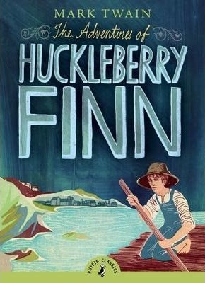 Обкладинка книги The Adventures of Huckleberry Finn