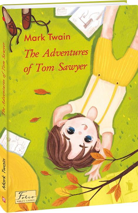 Обкладинка книги The adventures of Tom Sawyer